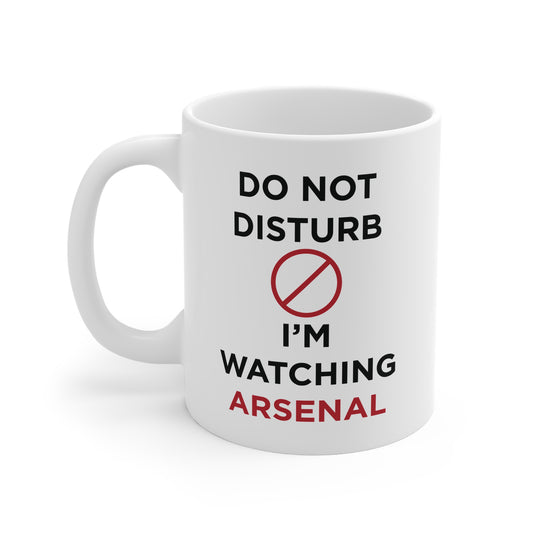 Do Not Disturb 'Arsenal' | 11oz Ceramic White