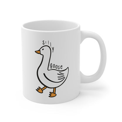 Silly Goose | 11oz Ceramic White