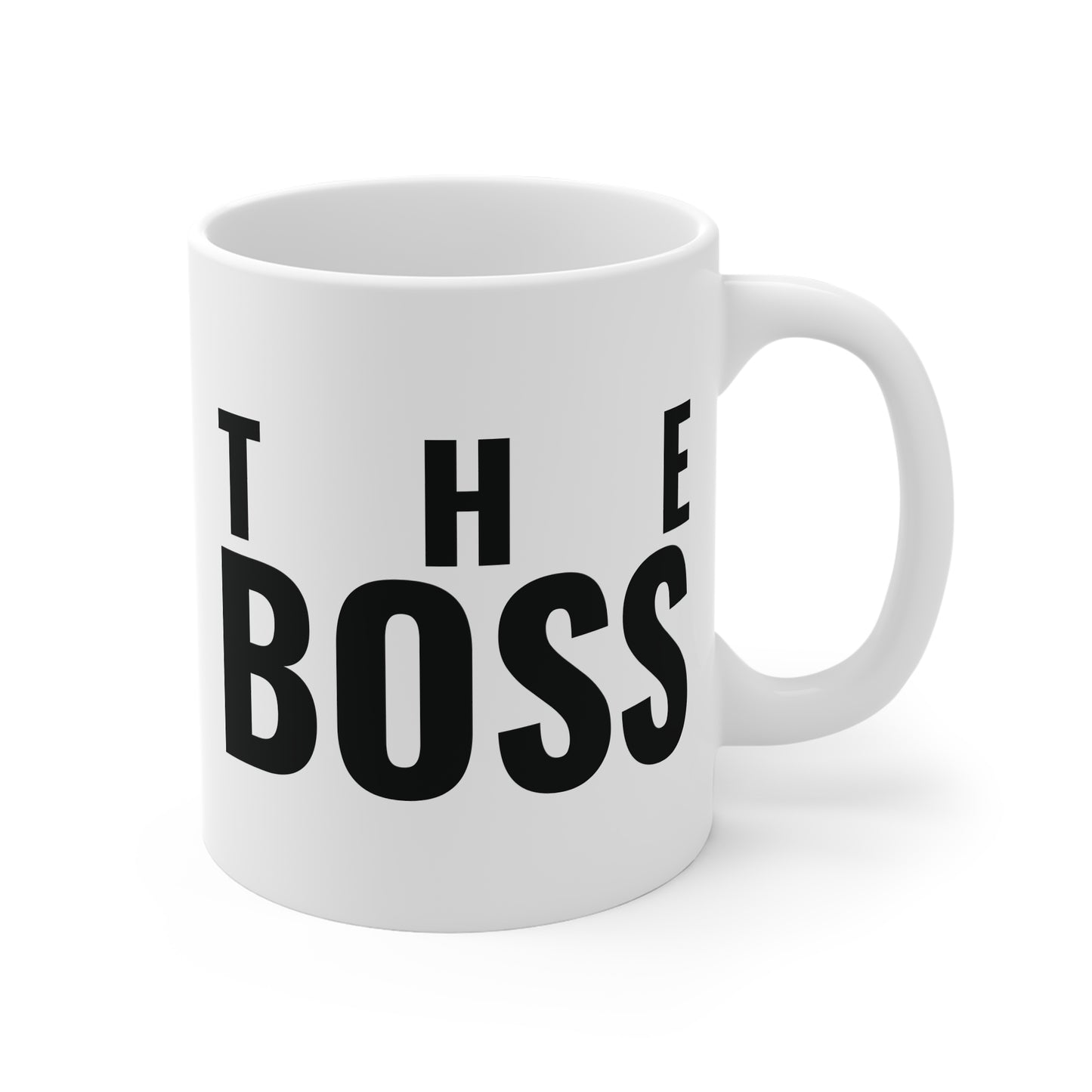 THE BOSS | 11oz Ceramic White