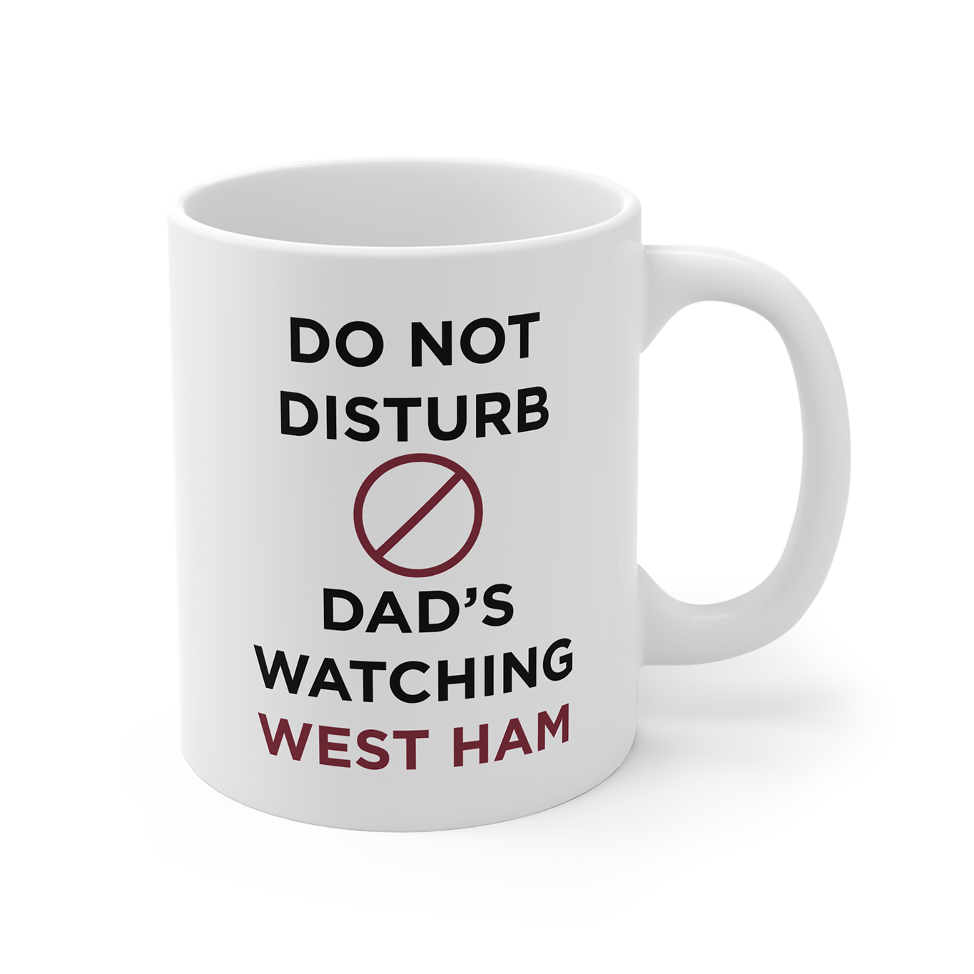 Custom Do Not Disturb Premier League | 11oz Ceramic White