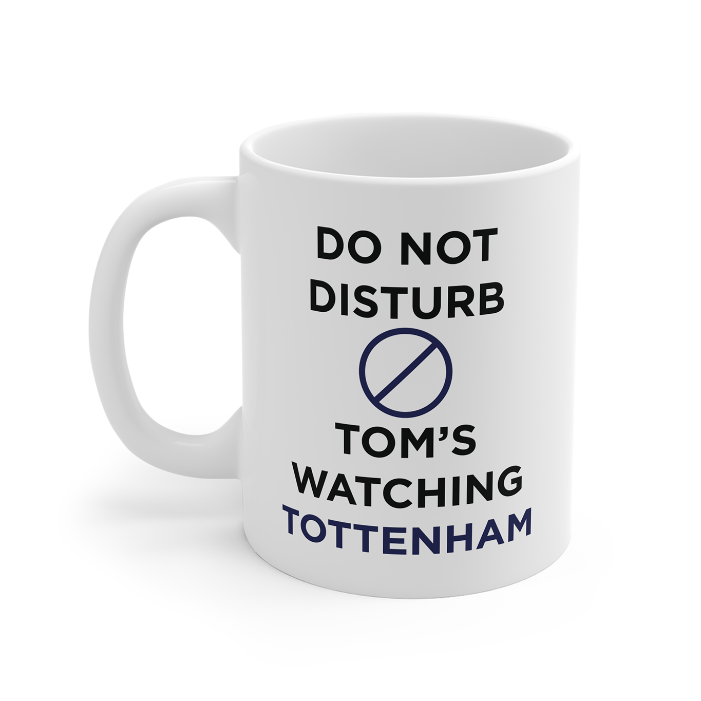 Custom Do Not Disturb Premier League | 11oz Ceramic White