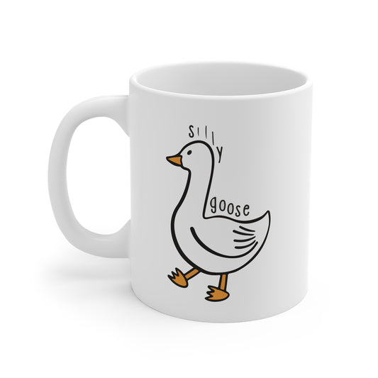 Silly Goose | 11oz Ceramic White